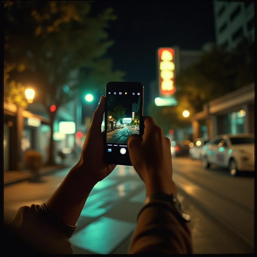 Fotografía nocturna con smartphone